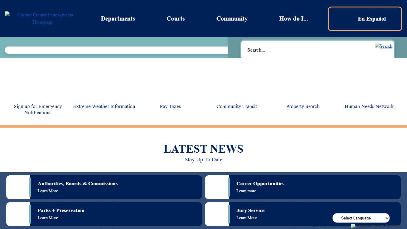 Chester County, PA - Official Website Official Website
