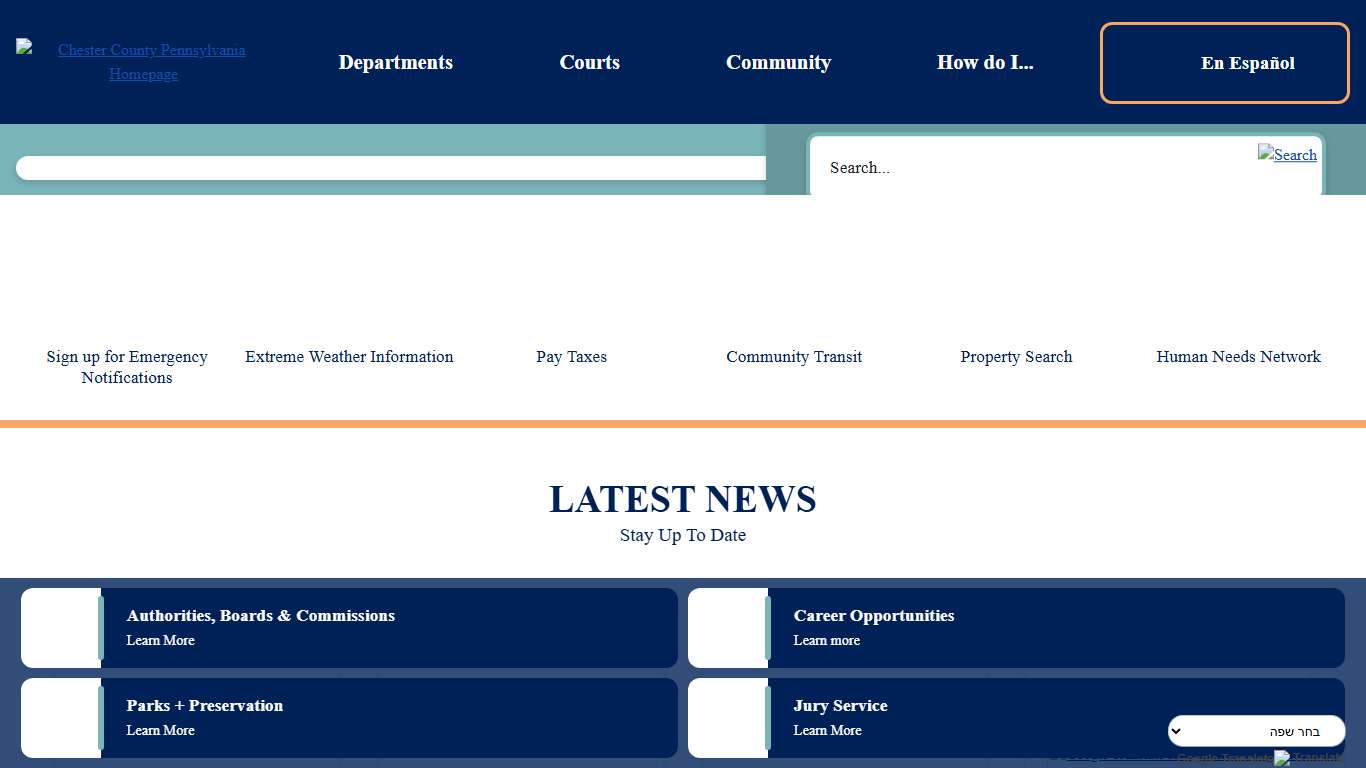 Chester County, PA - Official Website Official Website